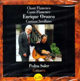 Enrique Orozco –  Cante Flamenco.