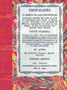 Florencio, Francisco Agustín –  Crotalogía ó ciencia de las castañuelas