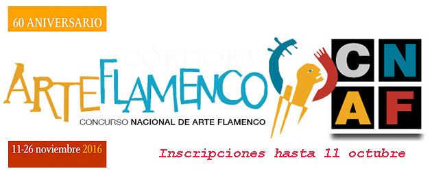 XXI Concurso Nacional de Arte Famenco de Córdoba. Inscripciones hasta el 11 de octubre.