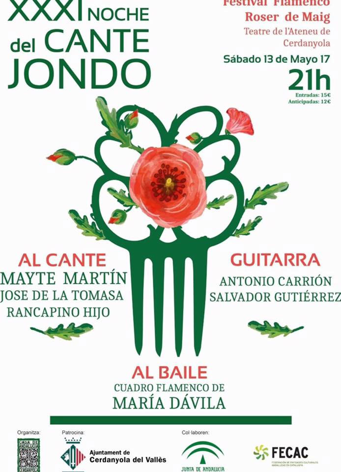 XXXI Noche del Cante Jondo - Festival Flamenco Roser de Maig