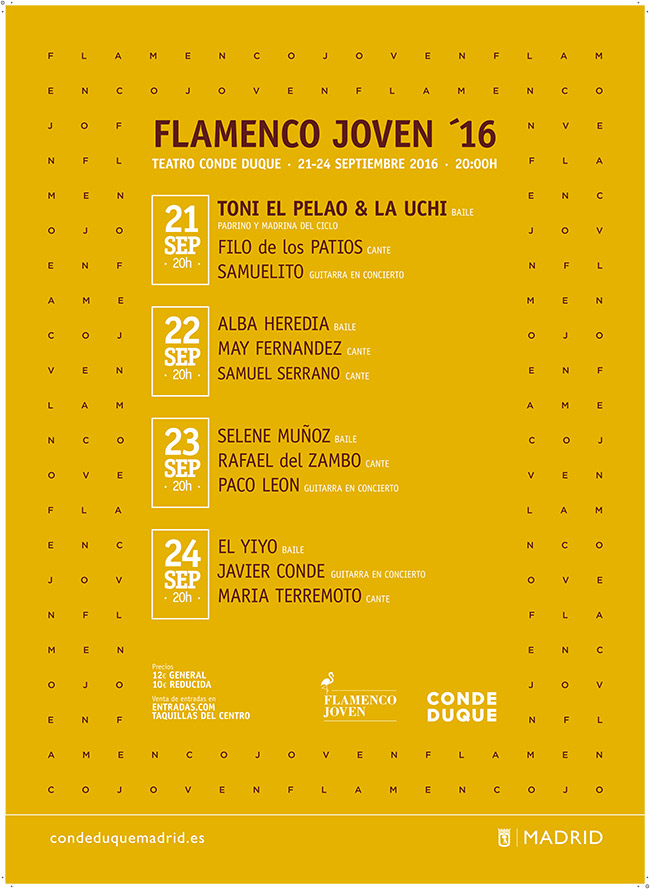 Flamenco Joven 2016 - Teatro Conde Duque