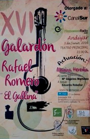 XVI Galardón Rafael Romero "El Galllina"