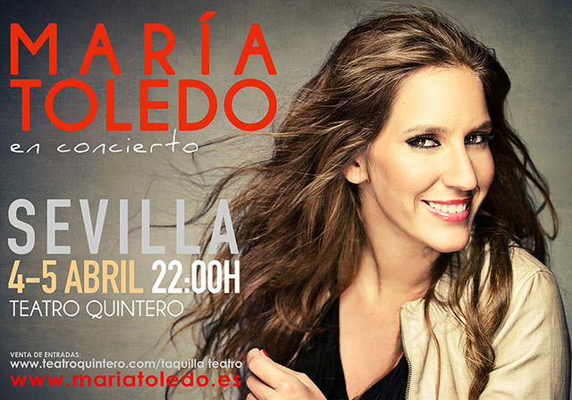 María Toledo en concierto - Teatro Quintero - Sevilla