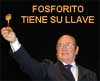 The coveted 'Llave de Oro del Cante' is presented to Fosforito