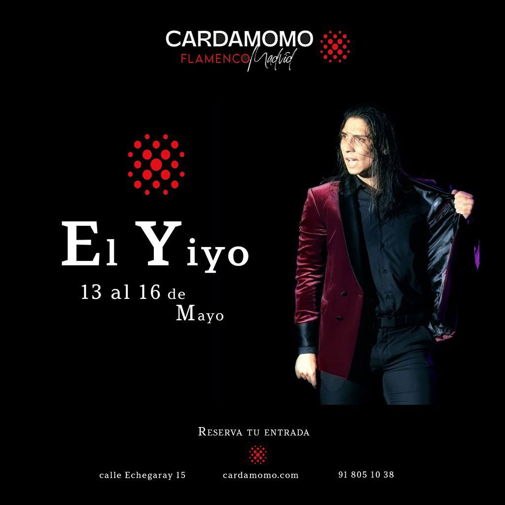 El Yiyo artista invitado en Tablao Flamenco Cardamomo