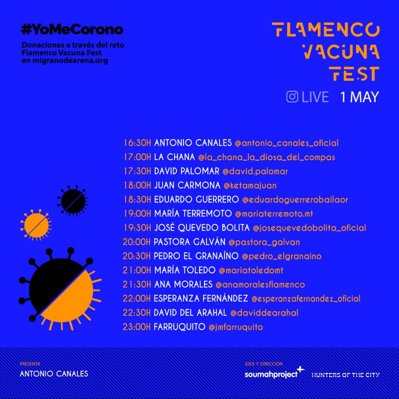 Flamenco Vacuna Fest 1 mayo