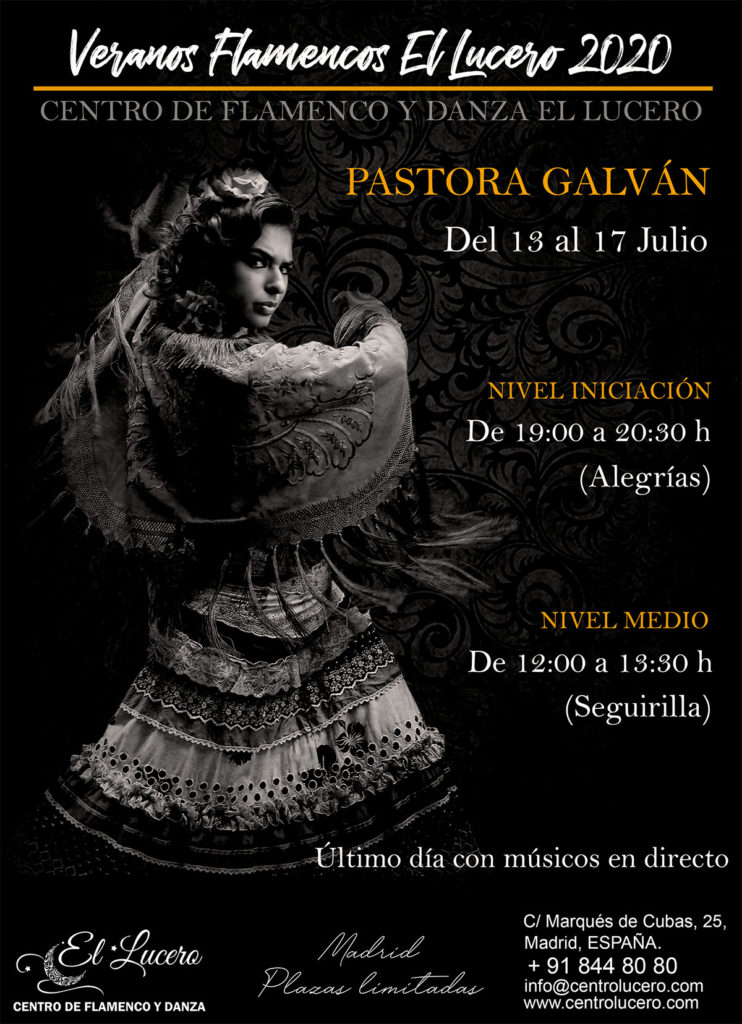 Veranos Flamencos EL LUCERO - Pastora Galván