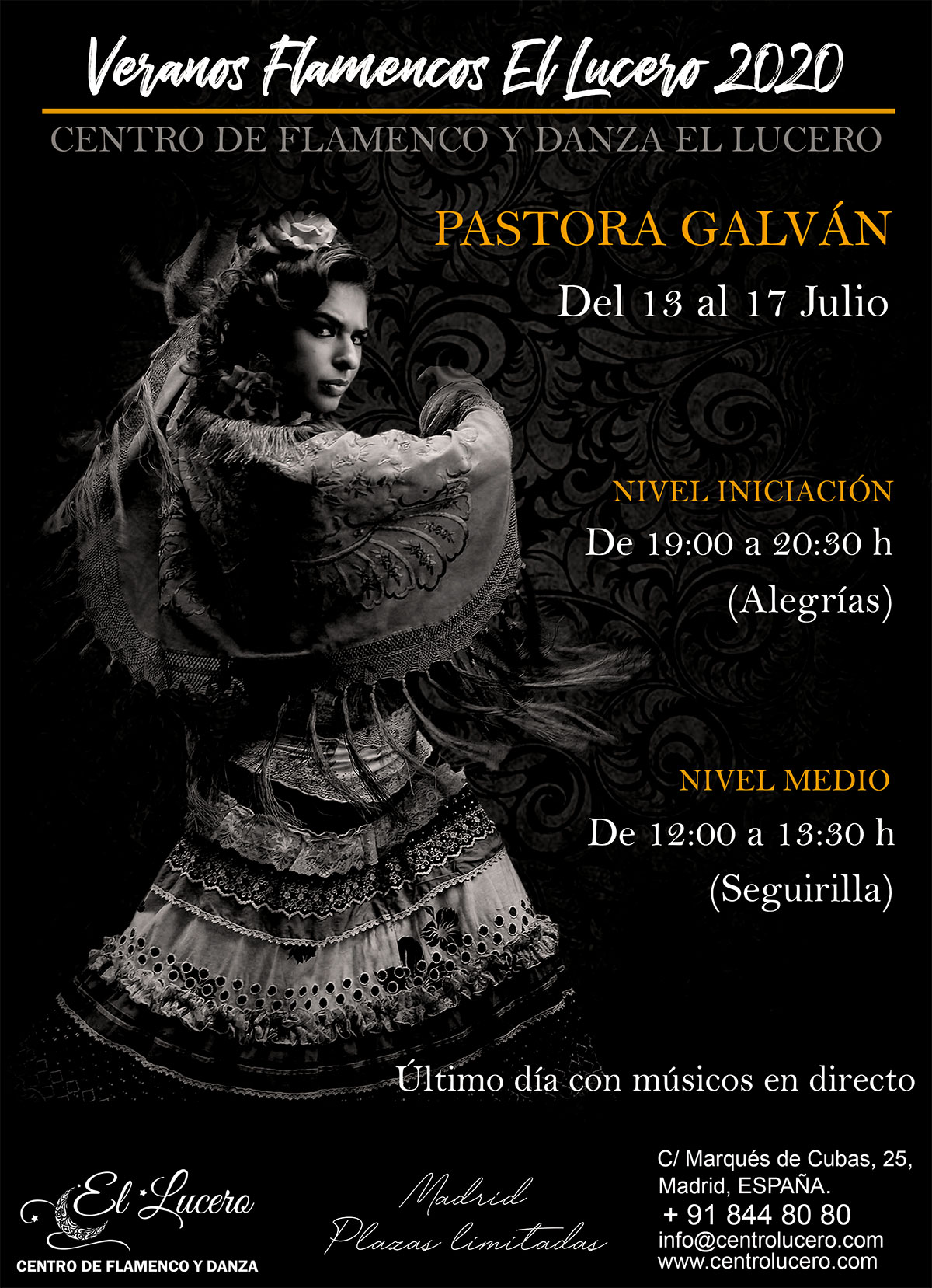 Veranos Flamencos EL LUCERO - Pastora Galván