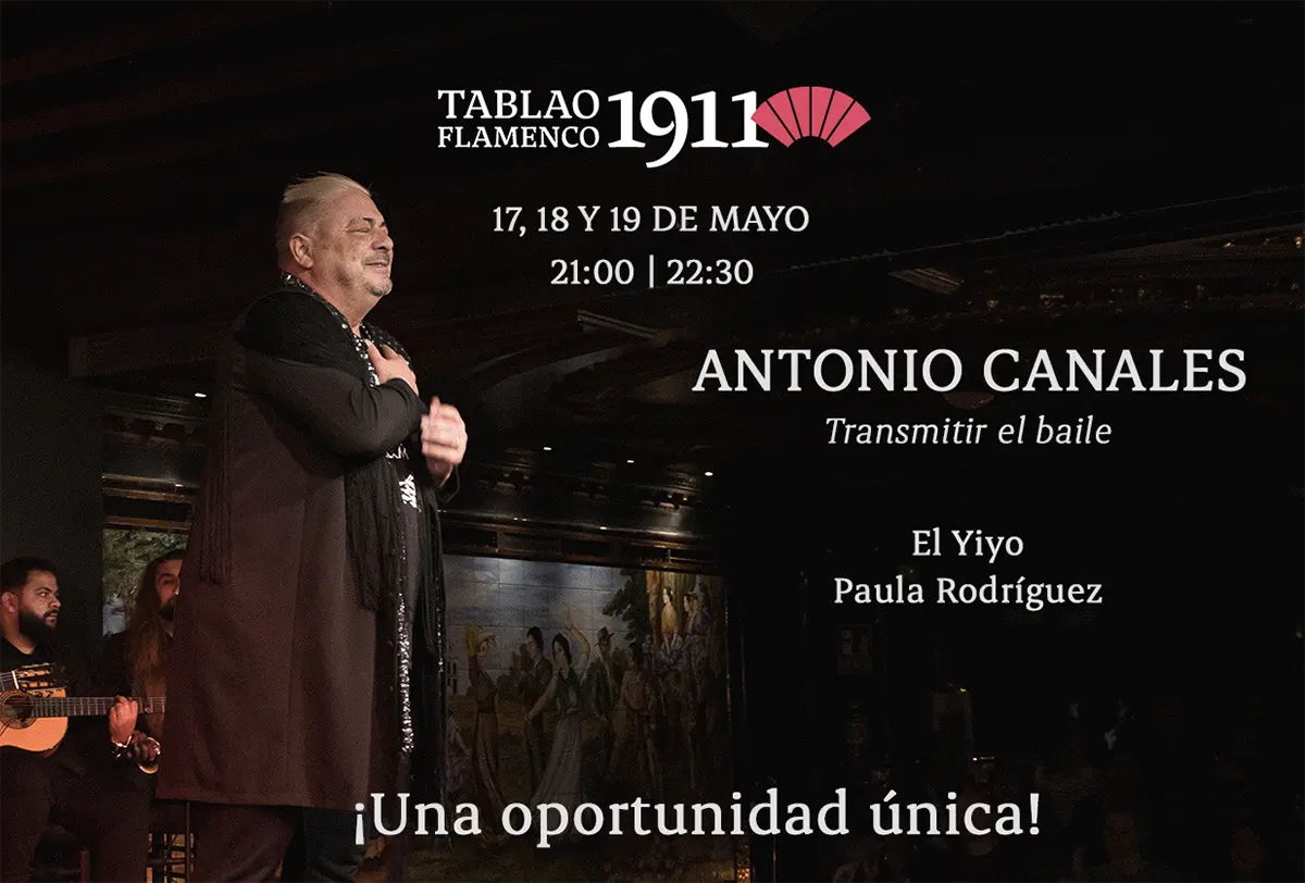 Antonio Canales en el Tablao 1911