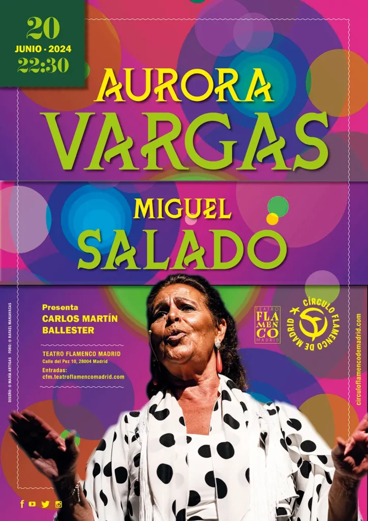 Aurora Vargas & Miguel Salado - Círculo Flamenco de Madrid