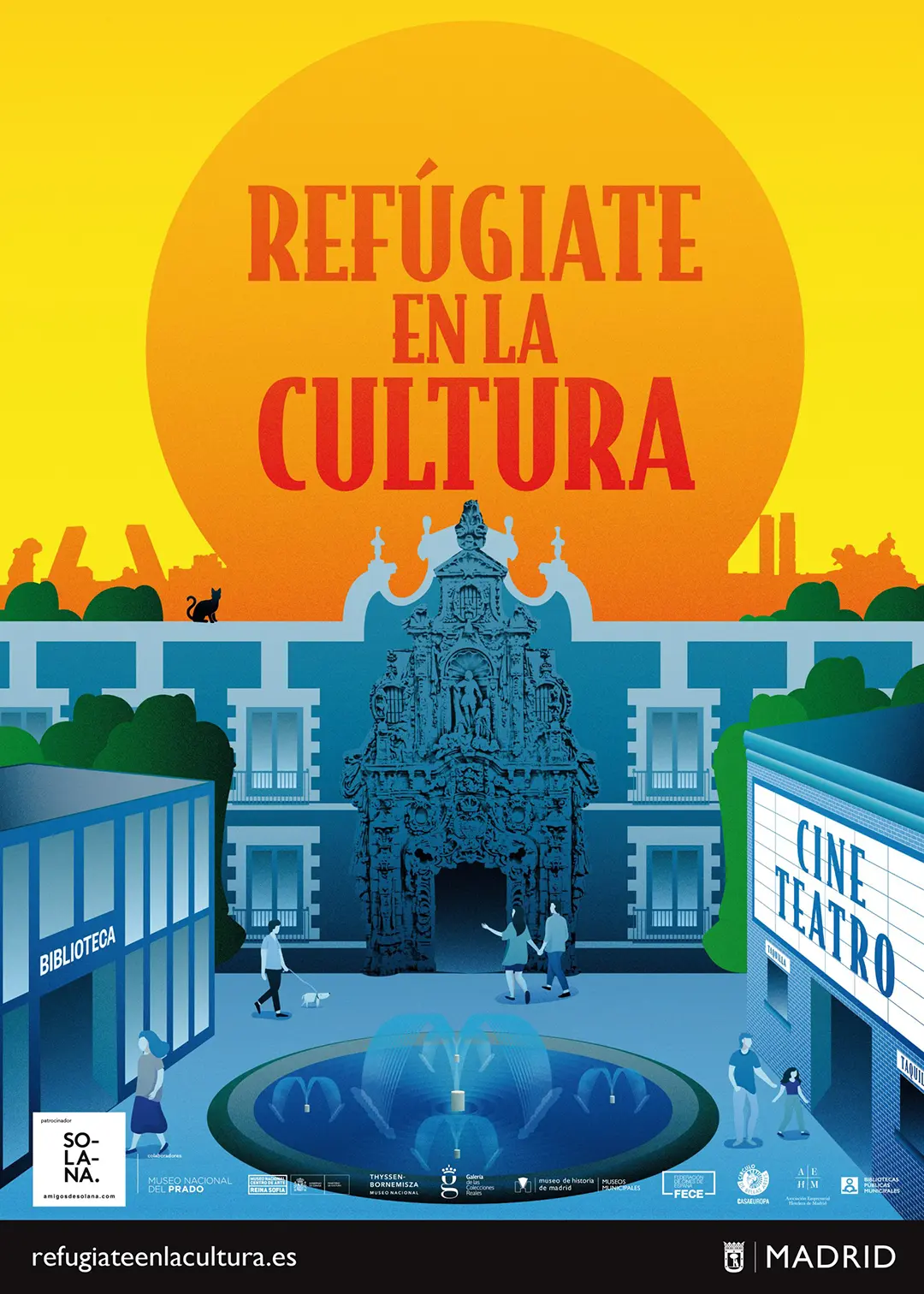 Eduardo Guerrero inaugura “Refúgiate en la Cultura” en Madrid