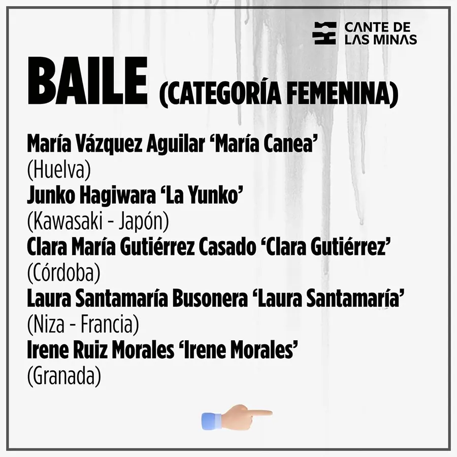 Semifinales Cante de las Minas - Baile