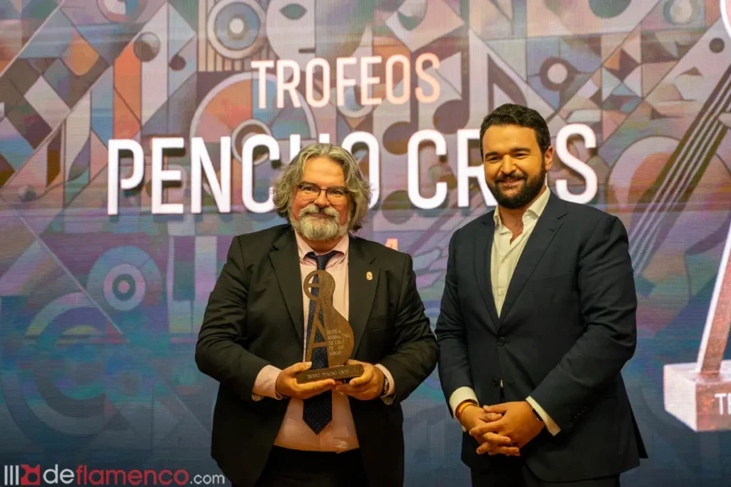 Juan Ramón Caro premio Pencho Cros a la discografía flamenca