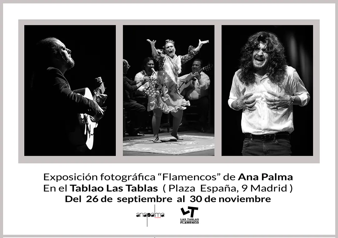 Exposición fotográfica «Flamencos» de Ana Palma en Las Tablas (Madrid)