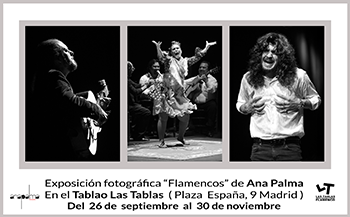 Exposición "Flamencos" de Ana Palma en Las Tablas 