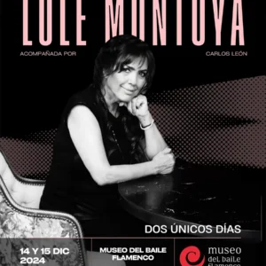 Lole Montoya en el Museo del Flamenco de Sevilla